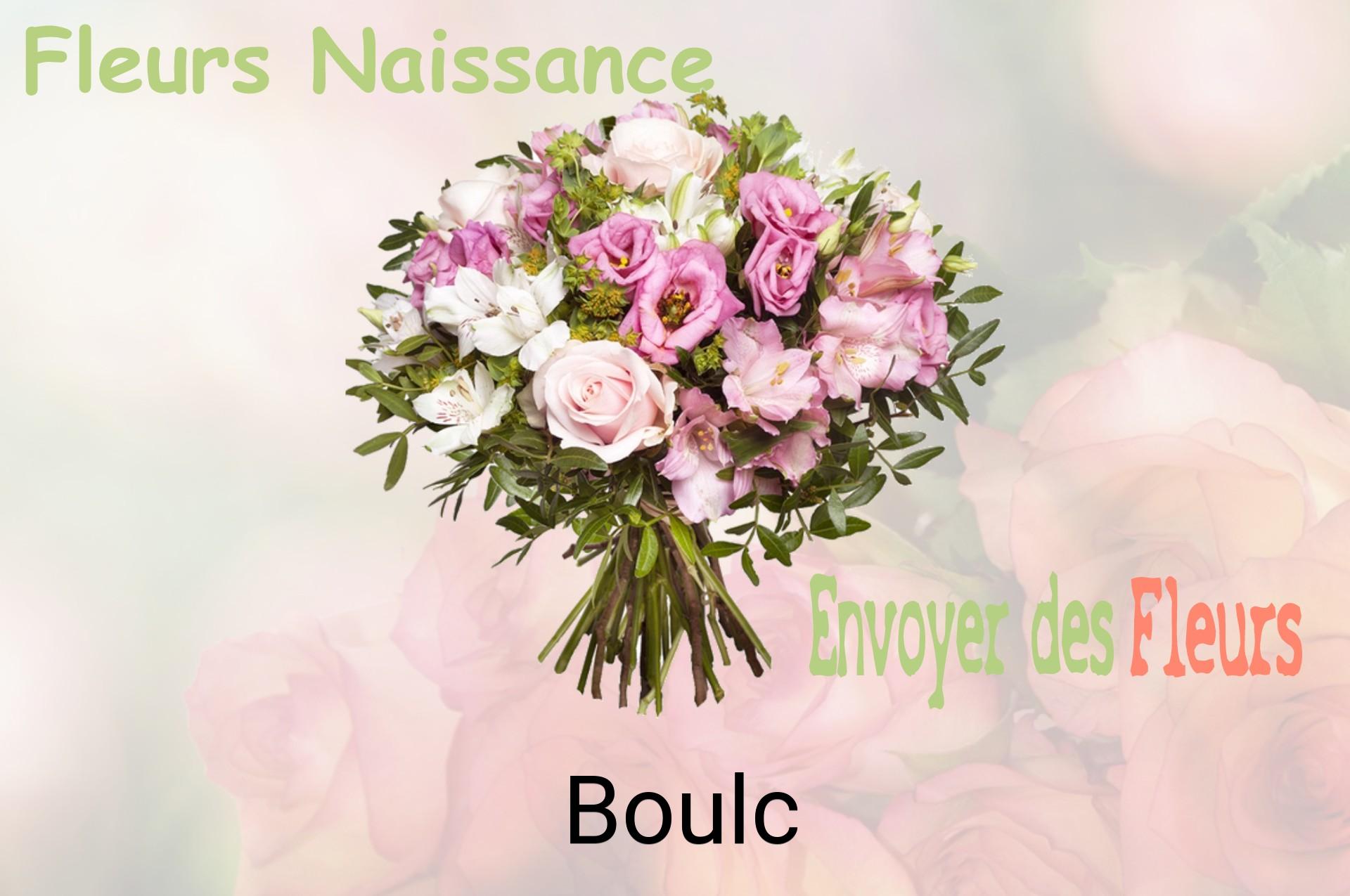 Bouquet de fleurs de naissance livré à Boulc